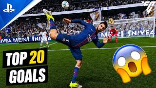 Messi, Mbappé, Ronaldo Insane Goals - Top 20 Best Goals Ea Fc 26 Ps5 4K