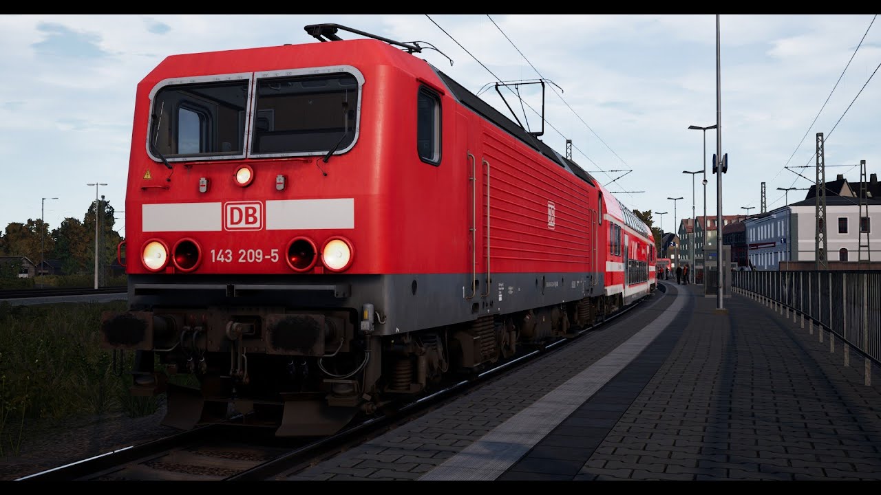 BR 143 Introduction - Nahverkehr Dresden - Train Sim World 2