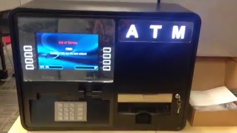 Onyx-W ATM by Genmega, distributed by Lieberman Companies
