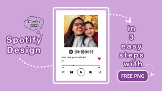 How to make a Spotify Frame Design | Adobe Photoshop Step by Step Tutorial | with Free Png screenshot 4