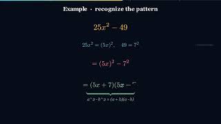 Algebra Masterclass | S08E05: Difference Of Squares