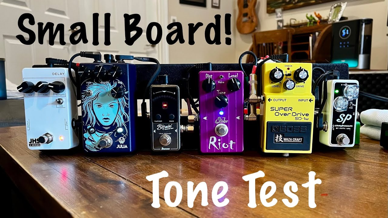 Pedaltrain Nano + Pedalboard 2026 - YouTube