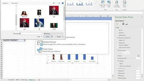 Creating  Pictographs in Excel
