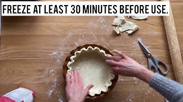 How to Roll Out Pie Dough