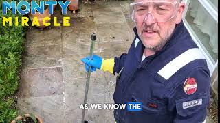 Clean your stone with no jetwashing !!! by Monty Miracle 3,099 views 2 months ago 2 minutes, 13 seconds