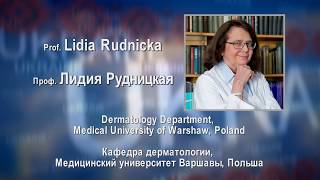 Интервью в профессором дерматологии Лидией Рудницкой (Польша), Киев, UHRS 2017