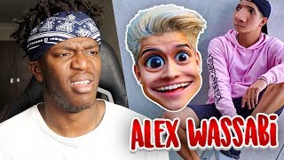 LAUGHING AT: ALEX WASSABI