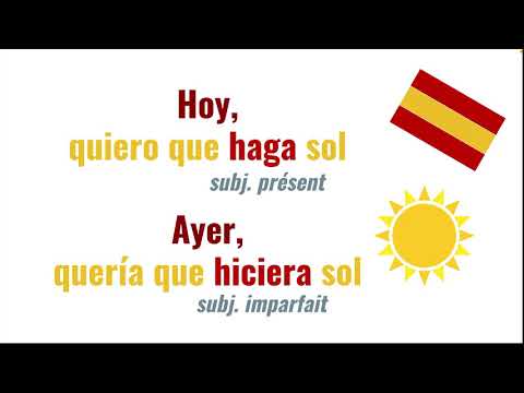 Vidéo: Qu'est-ce que le subjonctif imparfait espagnol ?