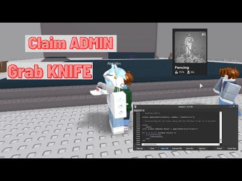 Roblox Claim Admin Fe Grab Knife Working Youtube - roblox lua c grab knife