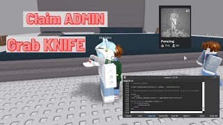 ROBLOX CLAIM ADMIN FE GRAB KNIFE (WORKING!!) screenshot 5