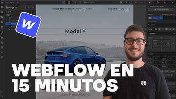 TUTORIAL | Aprende WEBFLOW en 15 MINUTOS