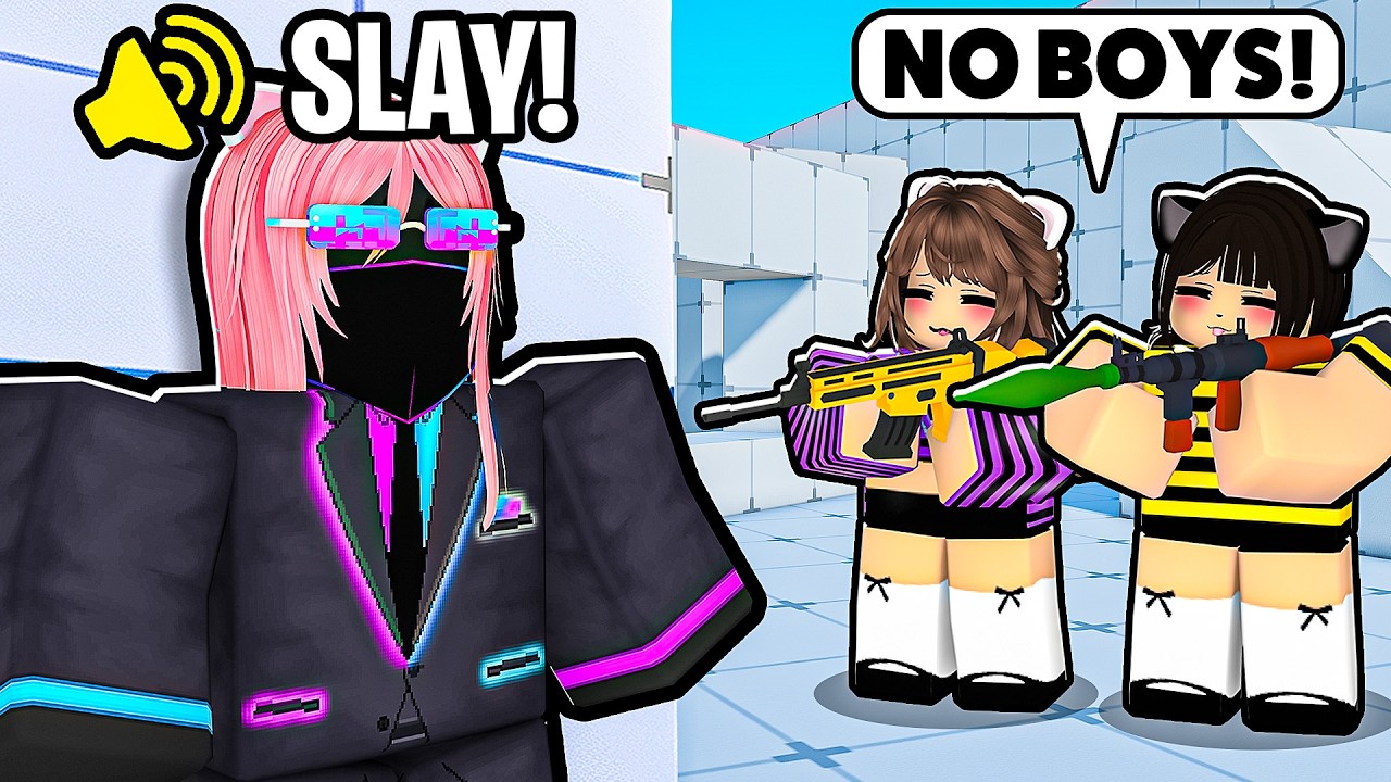 I Snuck in a GIRLS ONLY CLAN in Roblox Rivals!