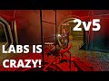 5v2 Underwater Labs🤯(700pop Rustoria Main)