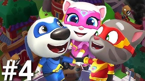 Talking Tom Hero Dash HANK UNLOCKED PART 4 Gameplay Walkthrough - iOS / Android