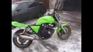 Завожу после зимы Honda CB 400(, 2014-03-07T11:17:31.000Z)