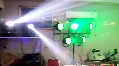 Sharpy light Led par | Moving head | single dmx 512 | dmx 512 controller programming