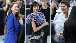 Emma Stone, Lisa, Zendaya, Stray Kids Felix & More at Louis Vuitton Show for Paris Fashion Week 2026