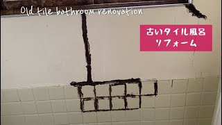 Bathroom tiles and crack repair first half