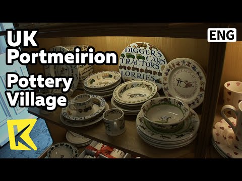 【K】UK Travel-Portmeirion[영국 여행-포트메리온]세계가 아는 도자기 마을/Pormeirion Village/Pottery/Harp