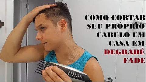 Como cortar o próprio cabelo com maquininha?