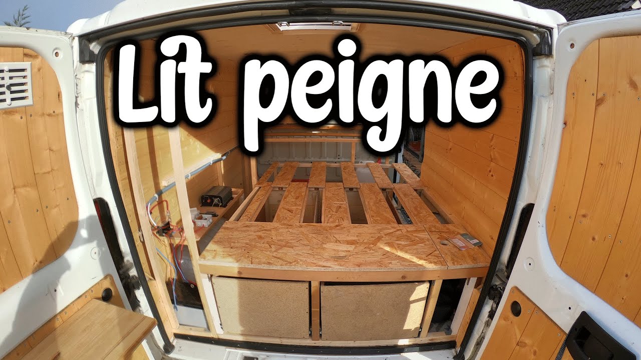 LIT PEIGNE ! On parle "ECO-CAMPER" ! - YouTube