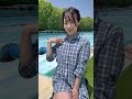 プールなのに何かがない！？#pool #浮き輪 #lifebuoy
