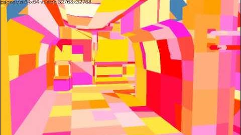 Virtual texturing experiment III