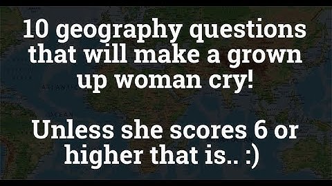 Test Your Knowledge with This Fun Music and Geography Quiz!