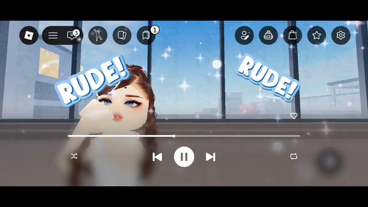 This is a edit of my roblox character danceing to "RUDE!" Hope you like ...