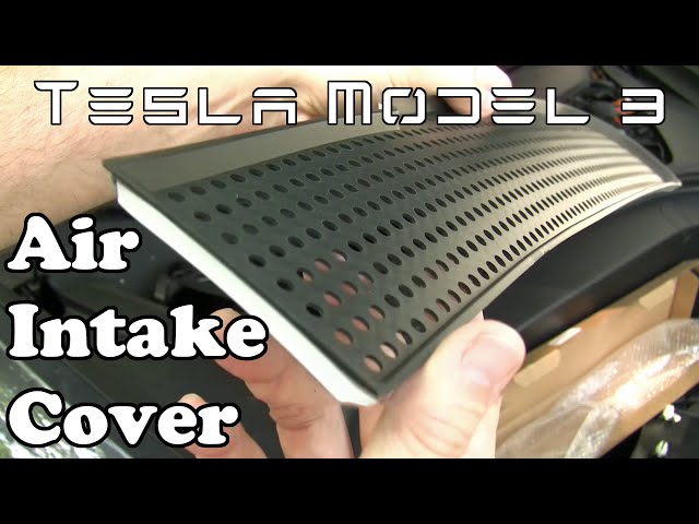 Tesla Model 3 - Air Inlet Cover - Tesland