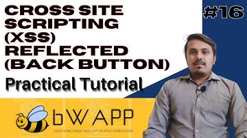 xss reflected - back button || cross site scripting vulnerability || Cyber World Hindi
