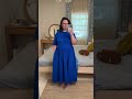 Blue dress 🦋 by COS #howto #tryon #midsizefashion #plussizehaul #shortsvideo