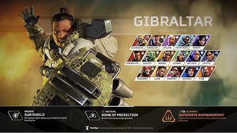Apex Legends - Gibraltar Abilities