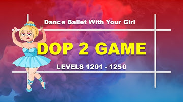 DOP 2 Game Levels 1201 - 1250 Delete One Part Game  Walkthrough Solution and Answer