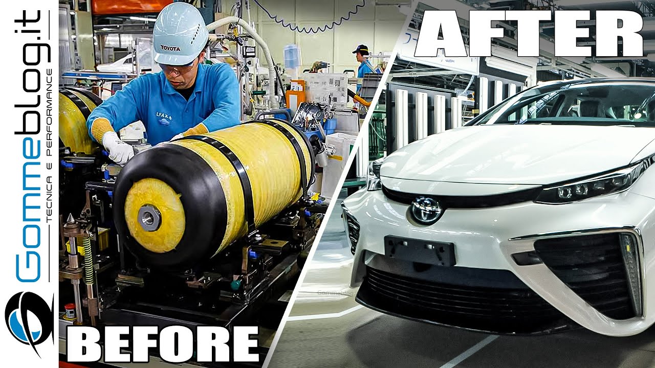 2020 Toyota Mirai - PRODUCTION (HYDROGEN Japan Car Factory)