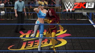 Rainbow Mika V The Phoenix - Wwe 2K19 Requested Submission Iron Woman Match