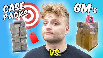 General Merchandise vs. Case Packed Liquidation Pallets- Which One is Better?