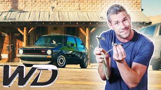 Ant Fixes The Fuel Injection And Oil Leak On A 1983 Volkswagen Rabbit GTi | Wheeler Dealers
