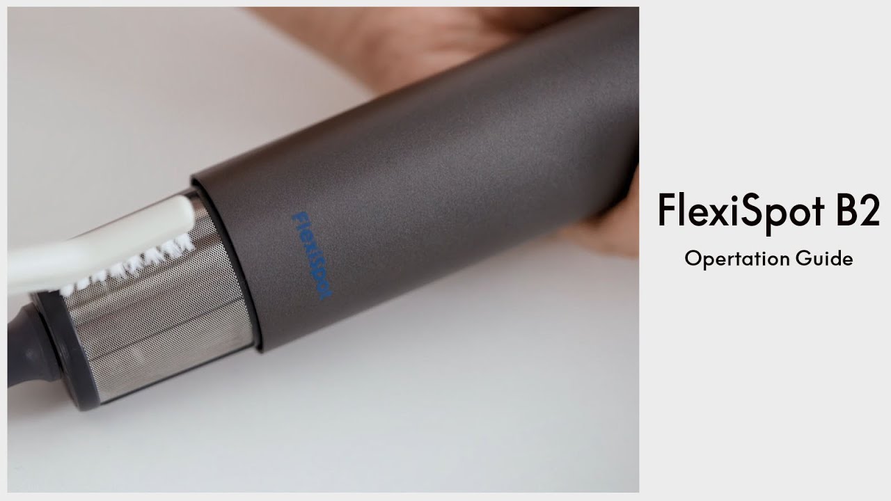 Tutorial-How To Clean The Filter On FlexiSpot B2 Multi-Functional Hair Dryer