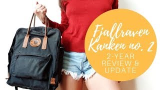 2 year backpack update • fjallraven kanken no. 2 [use review]