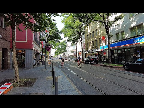 Neuss, Germany, Walking Tour 4K.A beautiful German city