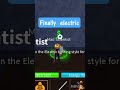 Finally electric #shorts #roblox #bloxfruits