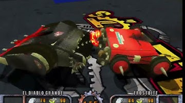 BattleBots GameCube video game El Diablo Grande vs Frostbite