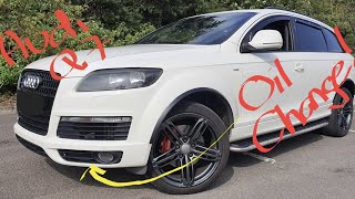 Audi Q7 Oil Change