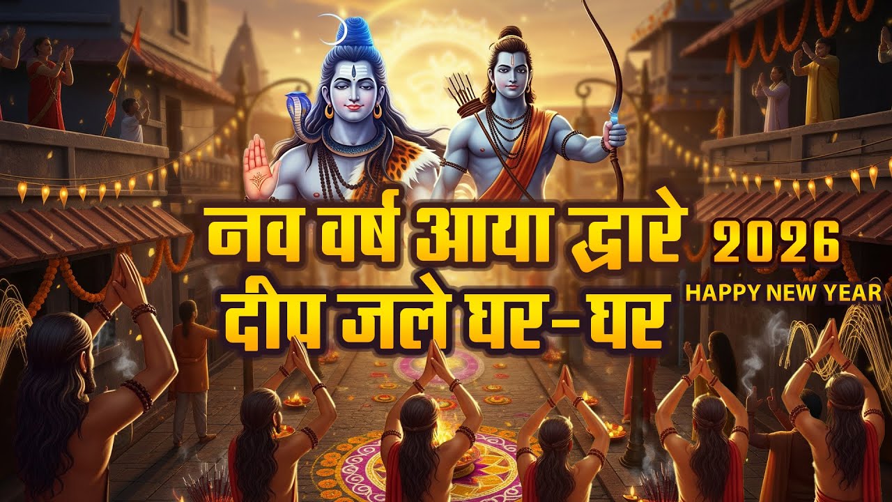 New Year 2026 Prayer 🙏 | नया साल हो शुभ सारा 2026 | New Year Bhajan 2026 | Peace & Prosperity