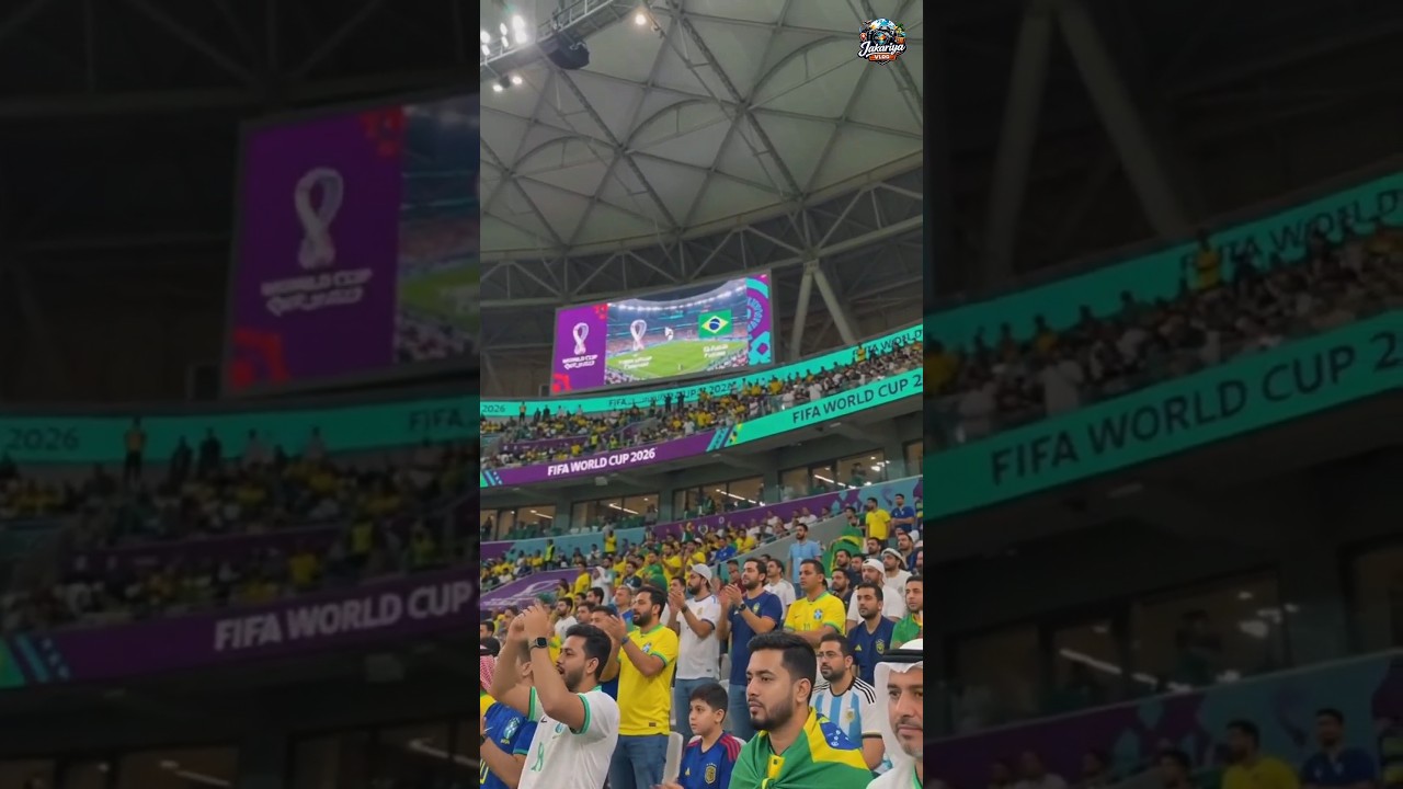 ব্রাজিলের ফ্যানরা সব কোথায়..? 🇧🇷⚽ #shortvideo #shorts #fifa #fifaworldcup #short