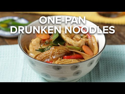 One-Pan Drunken Noodles  Tasty Recipes
