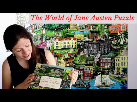 Discover The World of Jane Austen Jigsaw Puzzle Review & Time Lapse