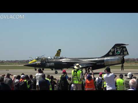 TF-104 G-M Starfighter at 100 Anniversary of the Italian Air Force