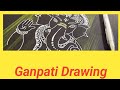 Ganpati drawing  easy ganpati drawing  rp7 art academy